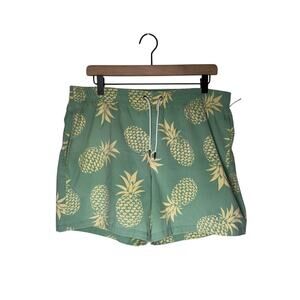 VINTAGE ABERCROMBIE & FITCH Y2K vacation Resortwear men’s swim trunks S